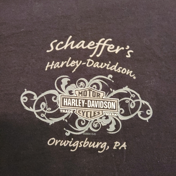 Women's long sleeve Harley Davidson shirt - Picture 6 of 6